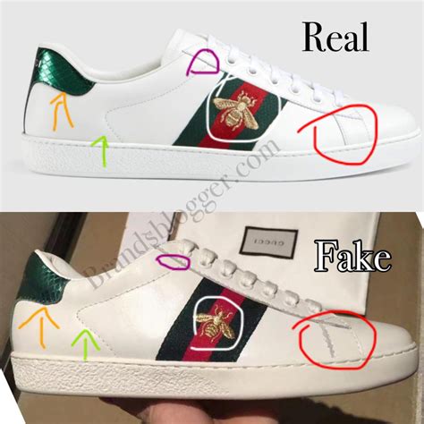 how to tell Gucci shoes